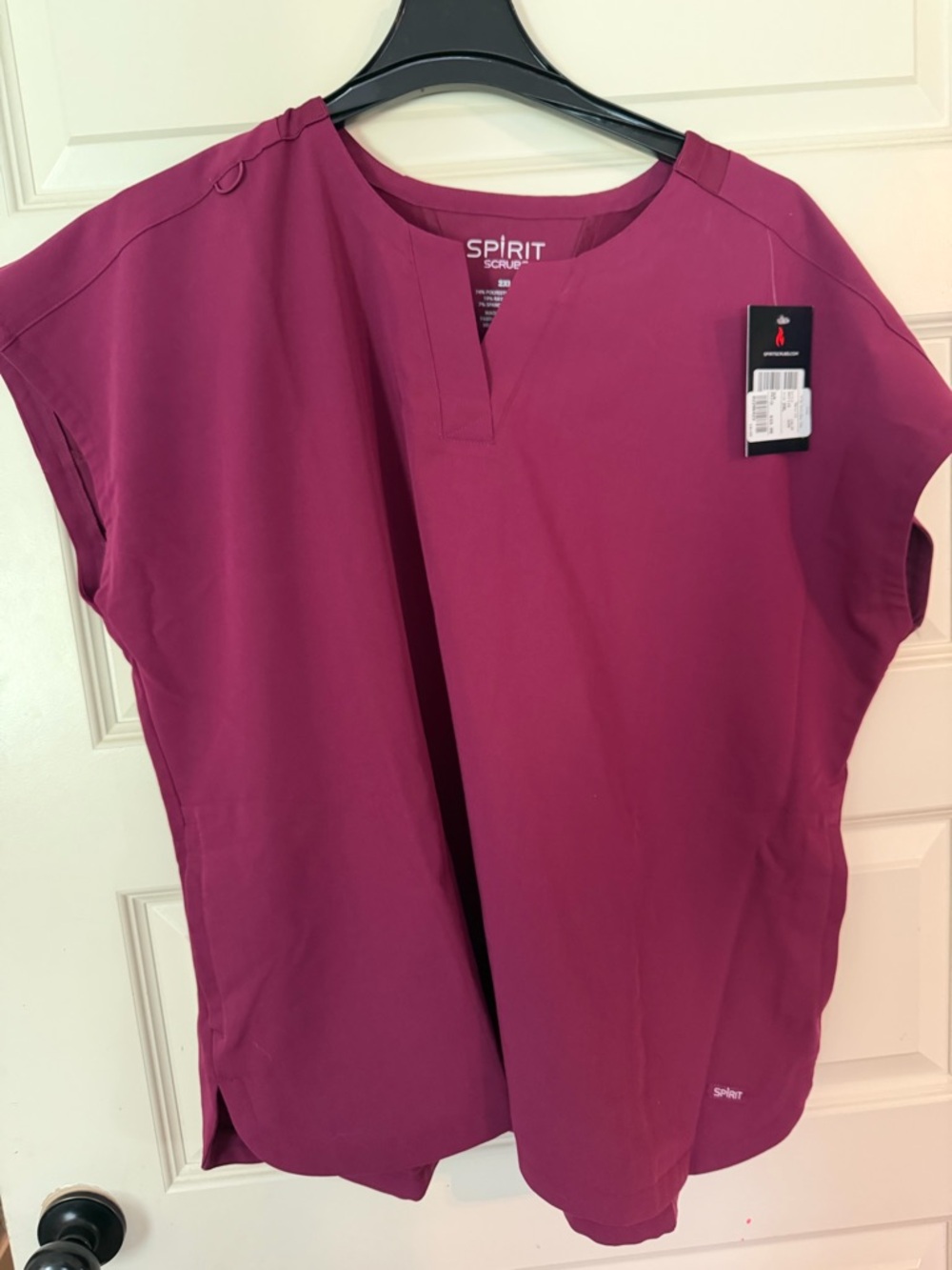 Women's Plum V-Neck Top